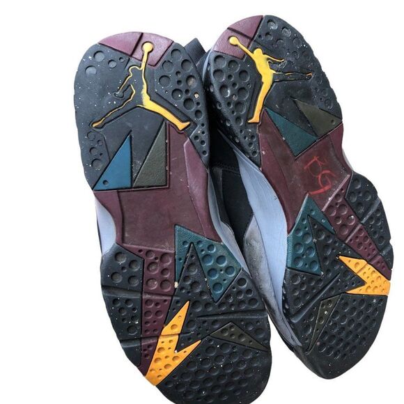 Rare 2011 Air Jordan 7 Retro Bordeaux Size 10.5 Beaters - Picture 13 of 16